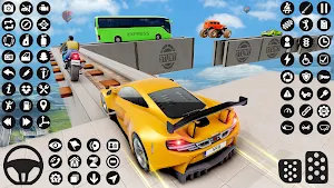 GT Car Stunt : Ramp Car Stunts Screenshot 2