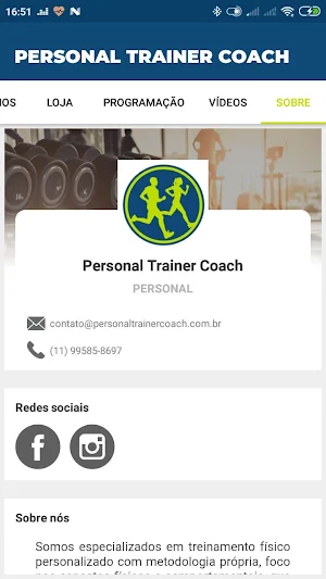 PTC - Personal Trainer Coach Screenshot 3