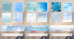 Sticky Memo Notepad Winter Screenshot 2