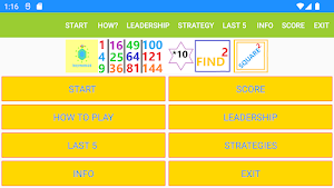 Brain Game - Find Square Screenshot 0