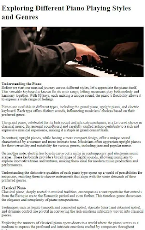 Piano Keyboard Tutorial Screenshot 2