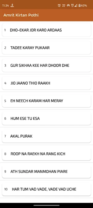 Amrit Kirtan Pothi Screenshot 2