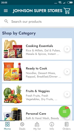 Johnson Super Stores Screenshot 1