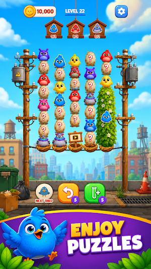 Birdie Merge: Sort'Em Up! Screenshot 1