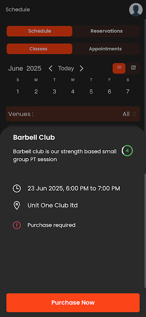 Unit One Club Screenshot 0