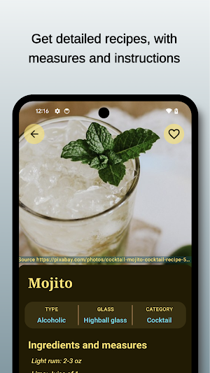 Cocktail Recipes & Drinks Screenshot 2