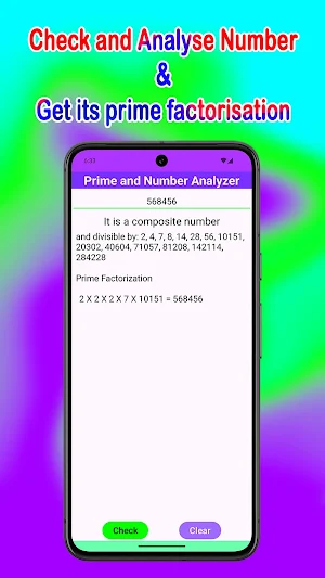 Prime and Number Analyzer Screenshot 1