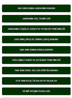 Jandarma Mevzuat Screenshot 3