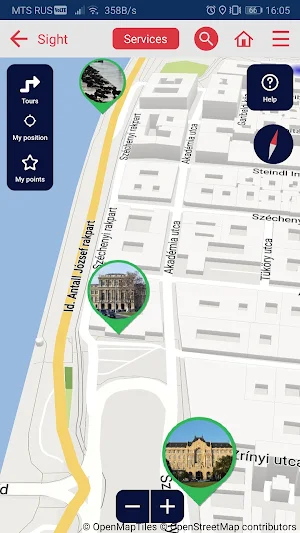 Budapest city guide Screenshot 2