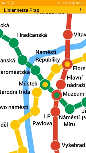 LineNetwork Prague Screenshot 1