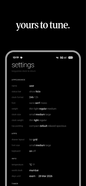 Minimal Launcher: Dumbphone Screenshot 2