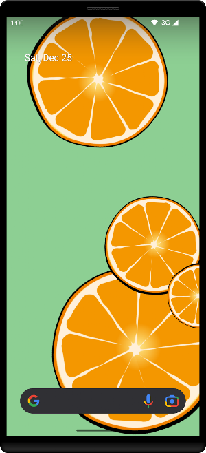 Oranges Live Wallpaper Screenshot 3