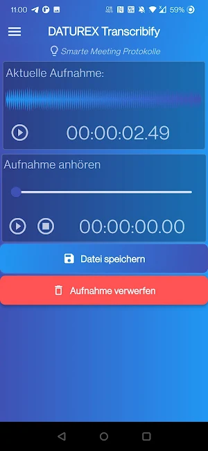 Transcribify Screenshot 1
