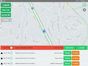 MobilityDR Driver Screenshot 0