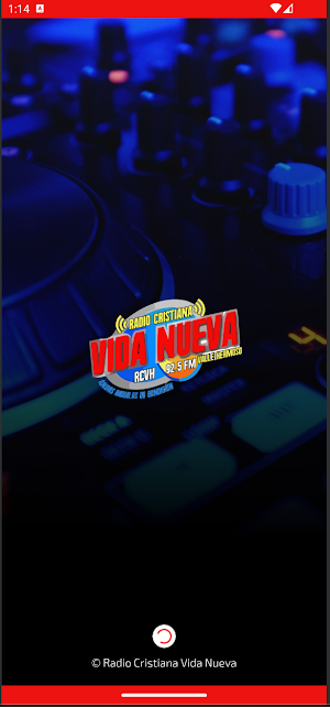 Radio Cristiana Vida Nueva Screenshot 1