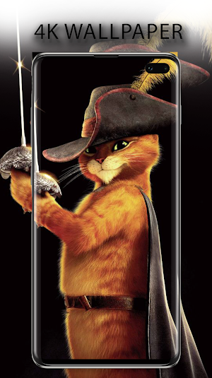 Puss In Boots wallpaper HD 4K. Screenshot 0