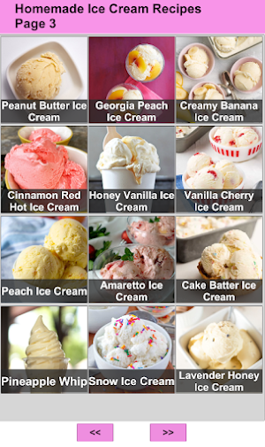 Homemade Ice Cream Recipes Screenshot 1