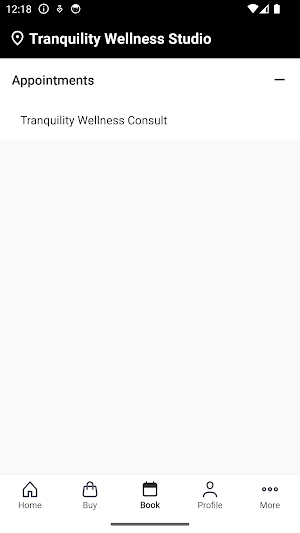 Tranquility Wellness Studio Screenshot 2