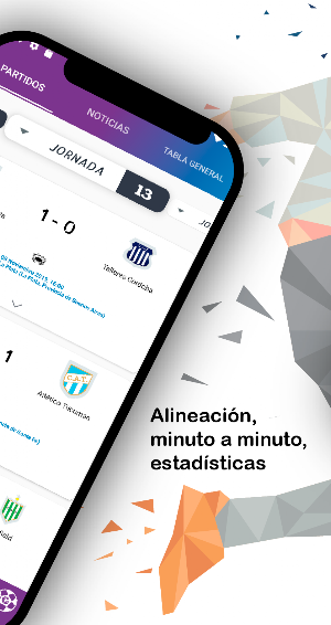 Superliga Argentina App Screenshot 1