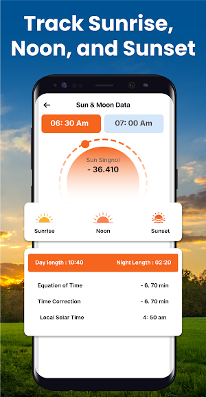 Sun Tracker and Moon Locator Screenshot 2