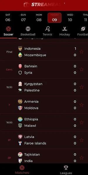 StreamEast - Live Sport Events Screenshot 2