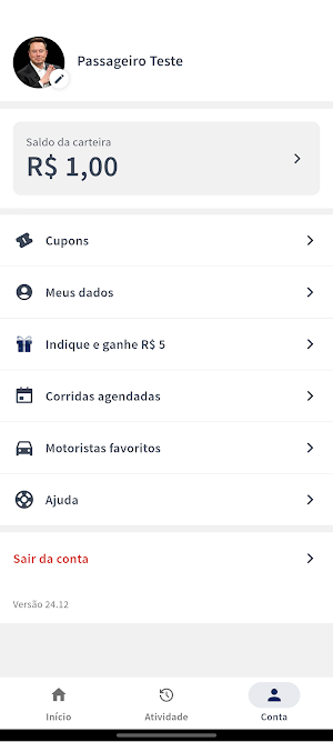 Curvelo Mobilidade Screenshot 1