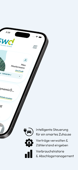 SWD-Serviceportal Screenshot 1