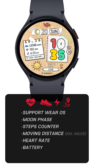SamWatch Doddle Weather 4 Screenshot 1
