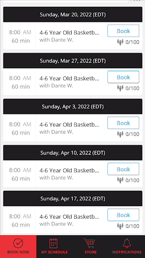 Clockwork Performance Training Screenshot 3