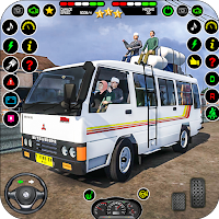 Mini Coach Bus Driving Game 3D