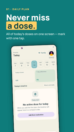 Dosemy: Medication Reminder Screenshot 0