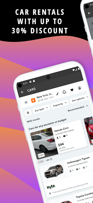 Rent Car: Cheap Car Rentals Screenshot 1