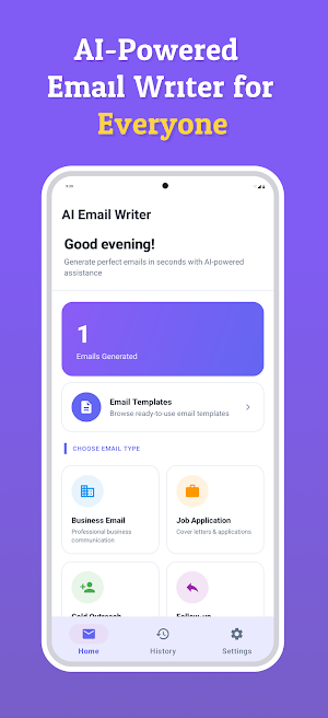 AI Email Writer: Smart Reply Screenshot 0