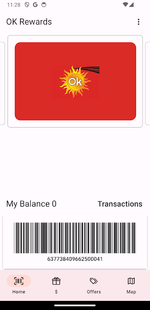 OK Shop Rewards Screenshot 1