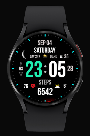 WIN Super InfMod M: watch face Screenshot 1