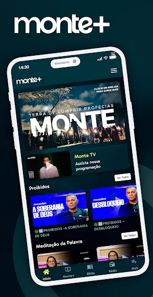 Monte+ | O Maior App Cristão Screenshot 0