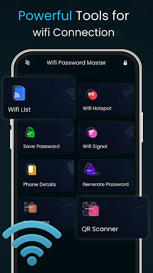 WiFi Password Show: Scan Key Screenshot 2