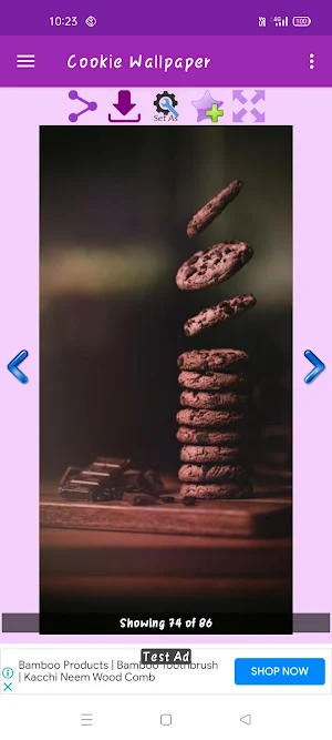 Cookie Wallpaper Gallery Screenshot 2