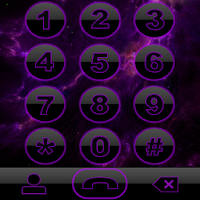 THEME SPACE 2 PURPLE EXDIALER