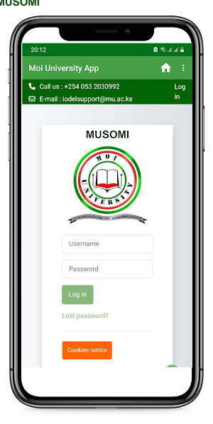 Moi Student Portal & Revision Screenshot 2