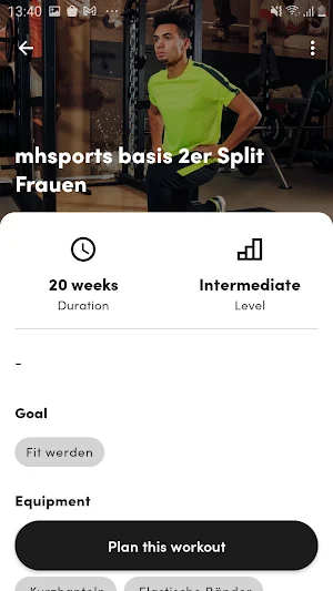 mhsports - Fitness und Food Screenshot 3