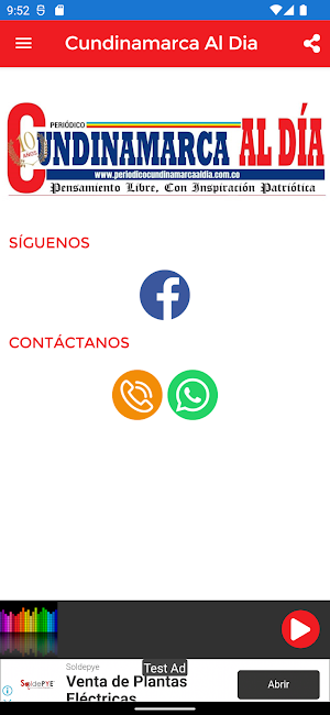 Cundinamarca Al Dia Screenshot 0