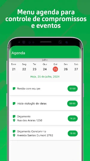 MinhaAgenda Serviço Screenshot 3