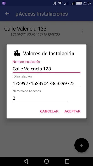 Microaccess Ajustes Screenshot 3