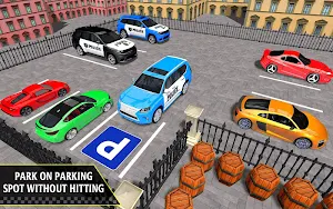 Police Jeep Spooky Stunt Parking 3D 3 Screenshot 2