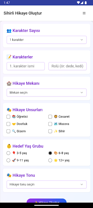 StoryGen AI: Hikaye oluşturucu Screenshot 1