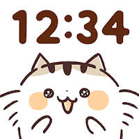 Digital Clock Widget C.C.Makiart