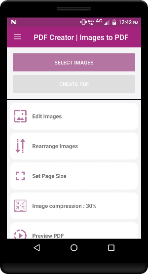 PDF Creator and  Images to PDF Screenshot 0