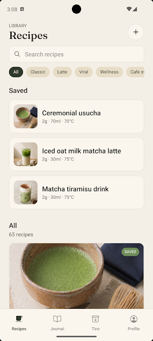 Matcha Almanac Screenshot 0