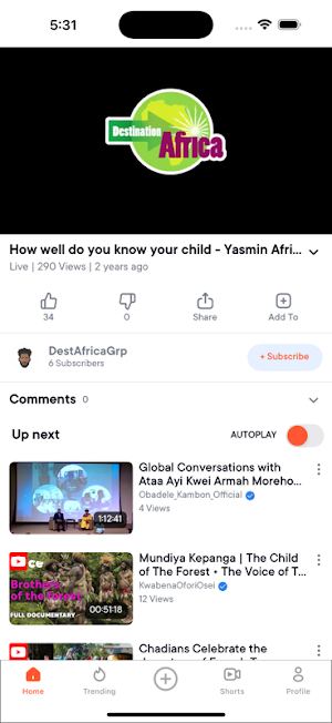 AbibitumiTV - Mobile App Screenshot 1